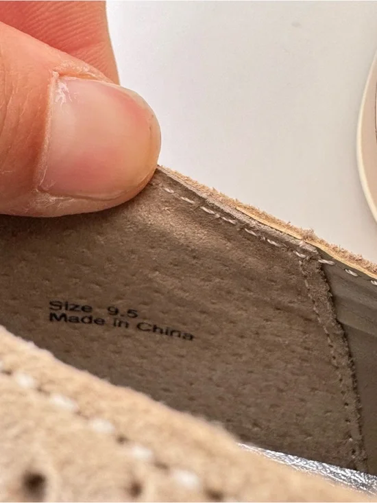 Suede Dolce Vita Jhenee Platform Loafer Sneakers Women's 9.5 - Picture 10 of 13